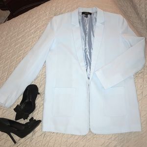 💎 Forever 21 pastel blue blazer